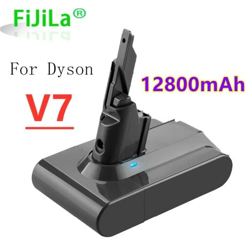 100% Original 12800mAh Li-ion V7 12.8Ah Batteries For Dyson V7 Absolute V7 Vacuum Cleaner Replacement Power Tools Battery