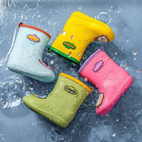 Baby rain boots, children rain boots, water shoes, boys, children, babies, toddlers, children, non-slip girls, rubber shoes
