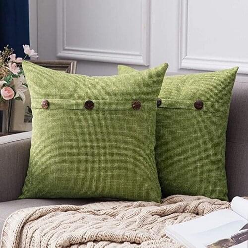 Cotton Linen Pillowcase Sofa Cushion Cover Home Decoration Throw Cushion Pillow Cover Living Room Pillowcase Hug Pillow Covers