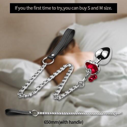 Intimate Product Metal Butt Plug Anus Expander the Members for Sex Anus Dilator Anal Anal Plug Private Good for Men and Women