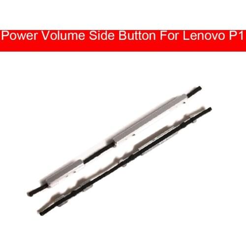 Volume Up Down + Power On Off Buttons For Lenovo VIBE P1 A42 C72/C58 P1a42 P1c72 P1c58 Side Keypad Buttons Replacement