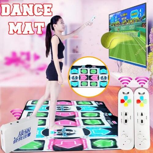 Multifunction Wireless Double Dance Mat TV And Computer Dual-use Slimming Dance Machine Indoor leisure Entertainment Game Mat