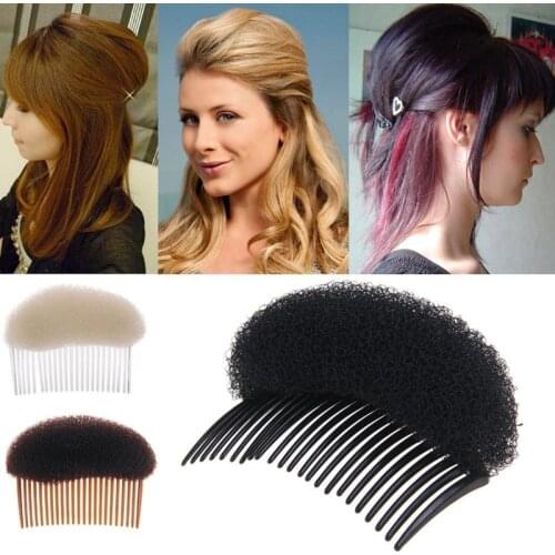 2019 New Fashion Comb Women Hair Styling Clip Plastic Stick Bun Maker Tool Comb Hair Accessories