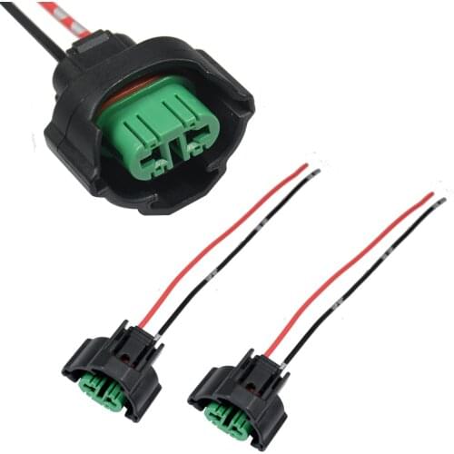 YUNPICAR H11 H8 H9 881 880 Female Adapters Wiring Harness Sockets Wire Pigtails For Headlights or Fog Lights Retrofit 2PCS