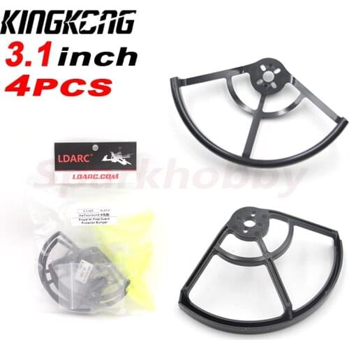 Sale Kingkong LDARC 3.1inch Half Surround Propeller Prop Guard Protector Bumper + 3140 Propeller Set For Quadcopter Drone Model