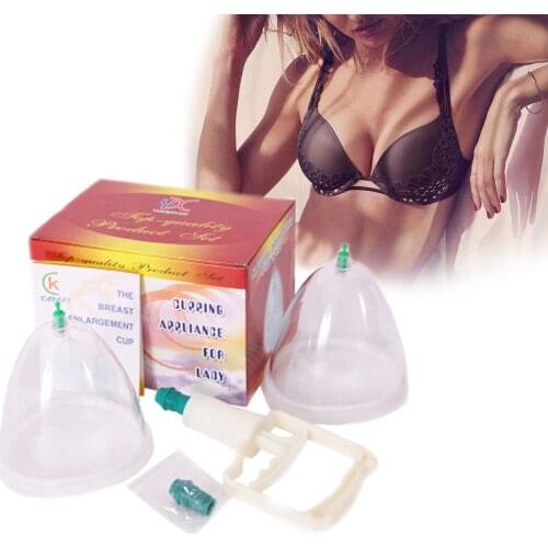 Breast Buttocks Enhancement Pump Boobs Massage Cupping Tool Set Boob Vacuum Cups Breast Enlargement Vacuum Pump Suction Machine