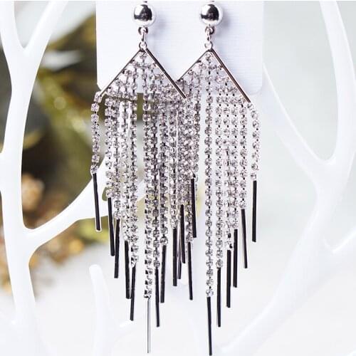 CECILIA dangle earrings in S925 needles for women girls luxury drop earrings for party wedding jewelry