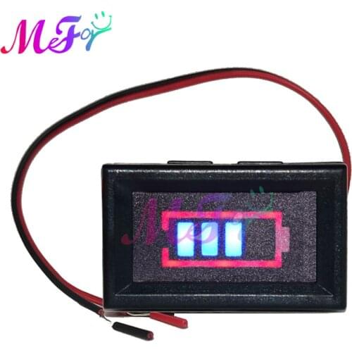 1-8S 1S/2S/3S/4S 3.7V Lithium Battery Capacity Indicator Module 6-60V Electric Vehicle Battery Power Tester Li-ion Lead Acid