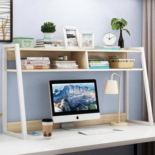 256 Desktop Shelf Provincial Space Student Desk Household Simple Dormitory Tieyi Small Bookshelf Desk Shelf