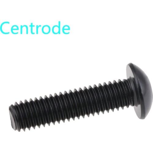 304 Black Stainless Steel Round Head Hexagon Screw Pan Head Hexagon Screw/Bolt M3 M4 M5 30PCS