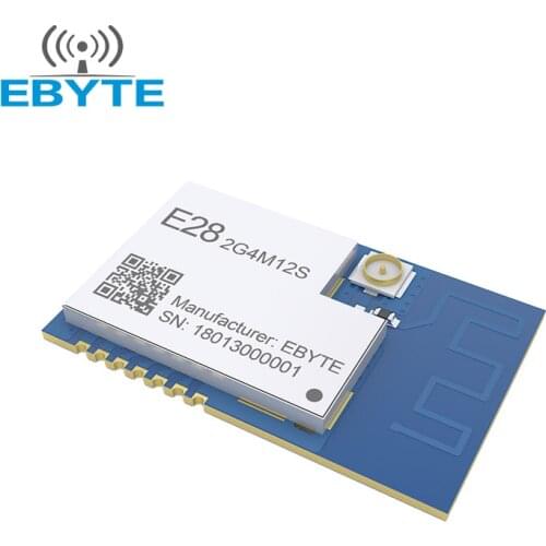 SX1280 LoRa Wireless Bluetooth Module 2.4GHz Long Range EBYTE E28-2G4M12S FLRC GFSK Low Power Consumption IPEX PCB Antenna