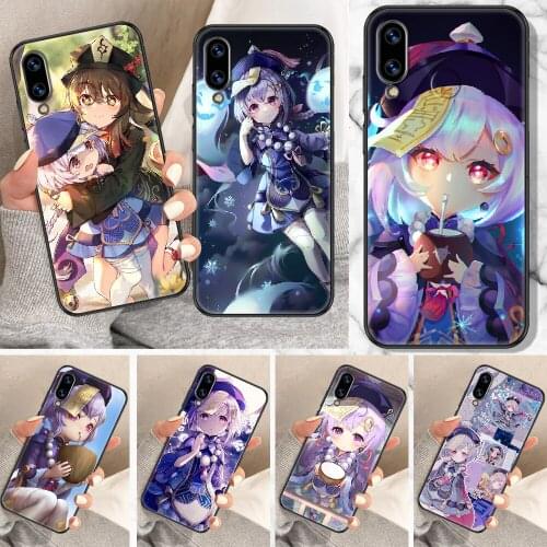Genshin Impact QiQi Phone Case For Huawei Honor 6A 7A 7C 8A 8X 8 9 9X 10 10i 20 Lite Pro black pretty waterproof silicone funda