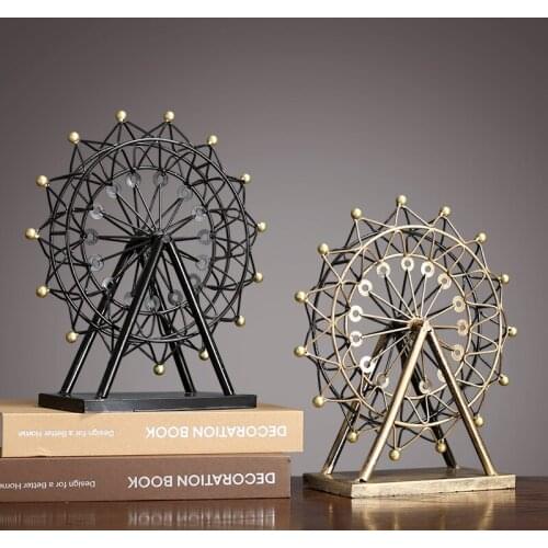 Home Decor Happy Ferris Wheel Wedding Decoration American Home Living Room Wine Cabinet Porch Decoration Craft Room Decoration
