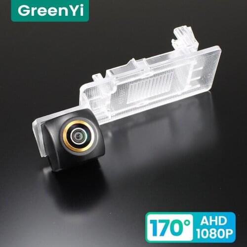 GreenYi 170° HD 1080P Car Rear View Camera for Ssangyong Kelando 2014 Night Vision Reverse Reversing 4 pin Vehicle Parking AHD