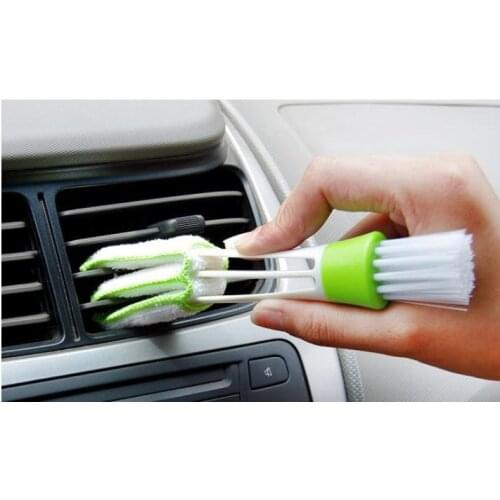 Pocket Brush Keyboard Dust Collector Air-condition Cleaner Window Leaves Blinds Cleaner Duster Computer Clean Tools