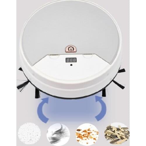 Robot Vacuum Cleaner 1800Pa Strong Suction Vacuum Cleaners Remote Control Home Floor Sweeping Robot Household Electric Sweeper