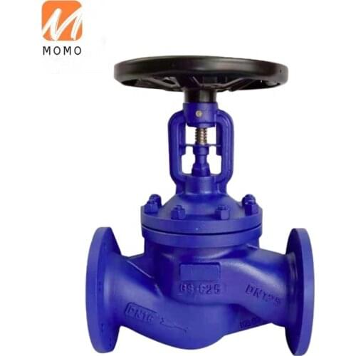 High Temperature Steam Thermal Oil Manual Operated Cast Steel WCB Bellows Seal Globe Valve