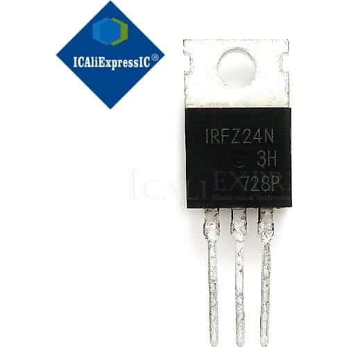 10PCS IRFZ24N IRFZ24NPBF TO220 TO-220 IRFZ24 New original In Stock