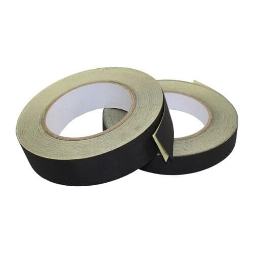 Black Acetate Cloth Single Adhesive Tape 15/20/40mm Acetate High temperature Resistance Tape For Electric Phone LCD Repair 30M