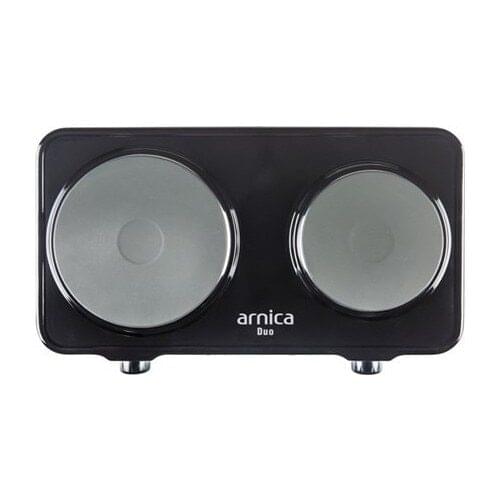Arnica Duo GH25040 2500 W Double Black Electric Cooker