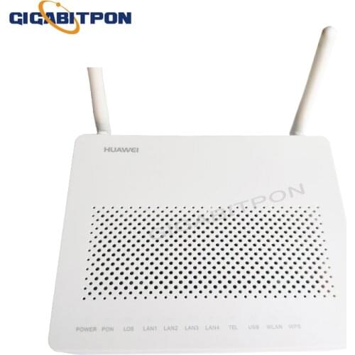 Large model sc upc ONT ONU Huawei HG8546M GPON ftth modem 1GE+ 3FE+ 1USB+ 1TEL+ Wifi with 2 antenna terminals, no box and power