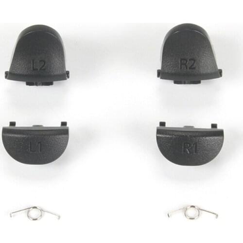 L1 R1 L2 R2 Trigger Buttons + Springs for Playstations4 PS4 JDM-040 Controller Gamepad Repair Parts M5TD