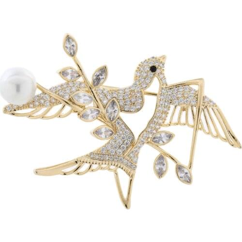 Броши птица на одежду MADALENA SARARA China At AliExpress