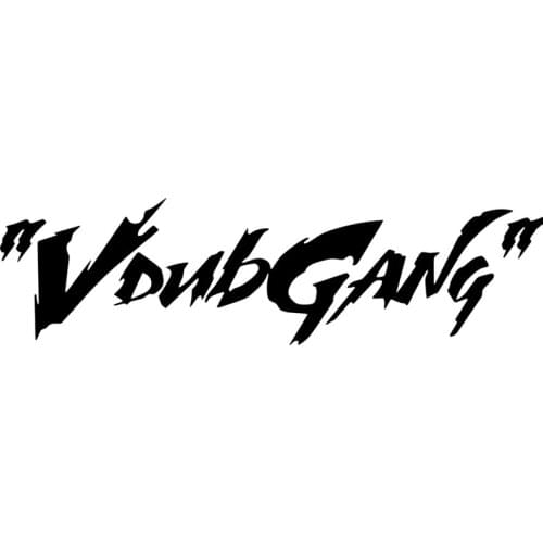 RuleMylife VdubGang Decal Sticker For Volkswagen Bmw E46 E90 Passat B6 Car Sticker Custom Window Wondshield Bumper Body Mirror