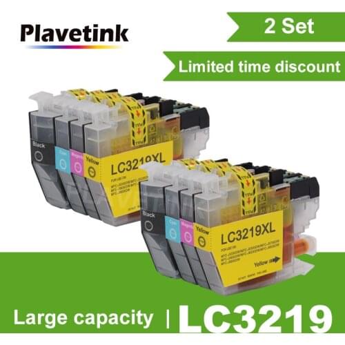 Plavetink 2set LC 3219XL Compatible Ink Cartridge For Brother LC3219 XL MFC-J5330DW MFC-J5335DW MFC-J5730DW MFC-J5930DW Printers