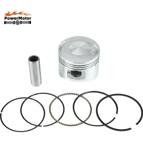 Motorcycle 52.4mm Piston 14mm Bore For Lifan 125cc Air/Oil cooling Horizontal engines ATV Quad Monkey Bike Dirt Pit Bike Parts