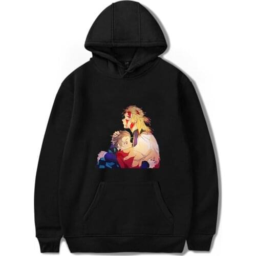 Ghost Blade Hoodies Demon slayer Hoodies Fashion Pullover Men/women Harajuku Hip Hop Hoodie Sweatshirt Oversized Hoody Tops