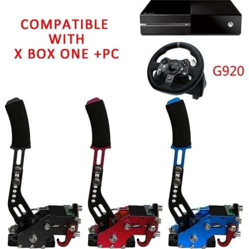 For Sim Racing Games G27/G29/G920 T300RS Logitech Handbrake Compatibled PS4 PC USB Hand Brake With Clamp