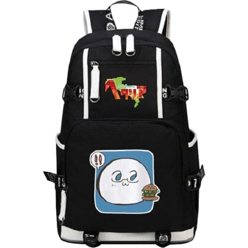High-Q Unisex Anime Axis Powers Hetalia backpack teenagers unisex preppy style APH Student Casual large capacity backpack