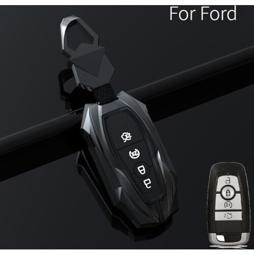 Car Key Case Cover for Ford Fusion Mustang Explorer F250 F150 F350 2017 2018 EcoSport Edge S-MAX Ranger Lincoln Mondeo fiesta