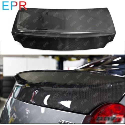 For Nissan R35 GTR Carbon Fiber Rear Trunk Body Kit Car Styling Auto Tuning Part For GTR R35 Do Style Rear Trunk