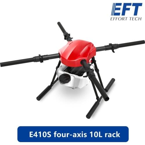EFT plant protection machine frame E410S E410P four-axis 10L water tank 10kg folding drone frame 35mm 40mm arm