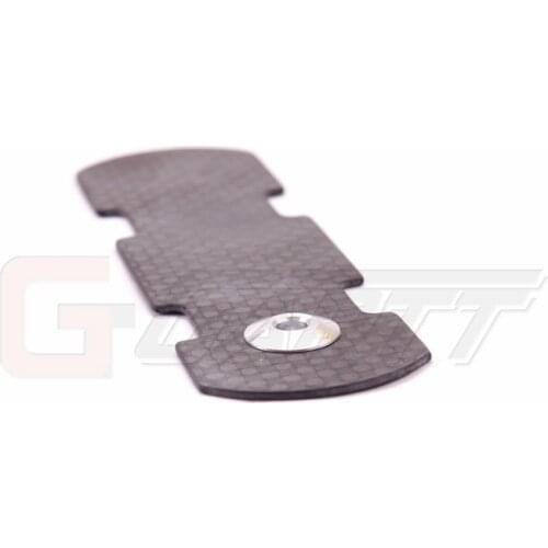 Gartt 450L CF carbon fiber battery tray For Align Trex 450L RC Helicopter Accessories