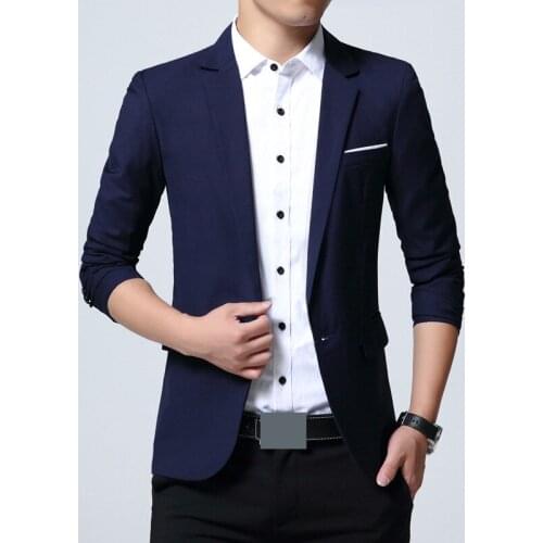 MRMT 2021 Brand Autumn and Winter Mens Jackets Casual Suit Slim Suit Coat Suit for Male Small Suit Jacket Clothing