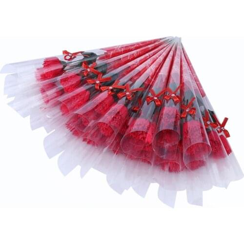 Soap Flower Carnation Mothers Day Holiday Gift - 1 Group of 38 Sticks