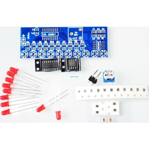 NE555+CD4017 Light Water Flowing Light LED Module DIY Kit