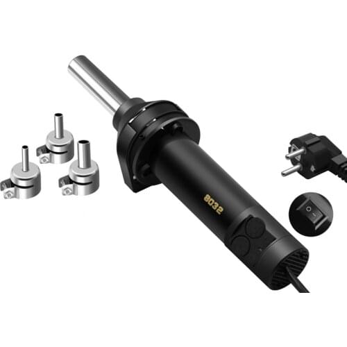 Heat Gun Adjustable Electronic Rework Soldering Station Hot Air Gun For Welding Repair Tool Hair dryer 8032 VS 8858