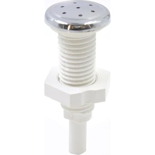 7-hole Screw Straight Bubble Nozzle, Spa Air Bubble Jet With Chrome Plating, ABS Face Cheap And Practical