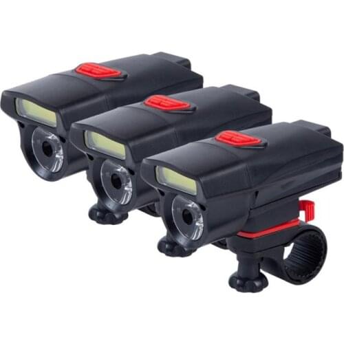 Bicycle Light Mountain Bike Front Light USB Rechargeable Waterproof Headlight Night Cycling Safty Waring Lamp Accessories