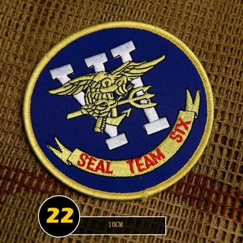 Us Navy Seal Team Vi Six Military Delicate Embroidered Patch Insignia armyshop2008