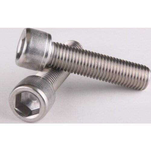 30PCS Special Stainless Steel 304 Hexagon Socket Head Screw Cup Head Bolts Screws M2 *6 DIN912