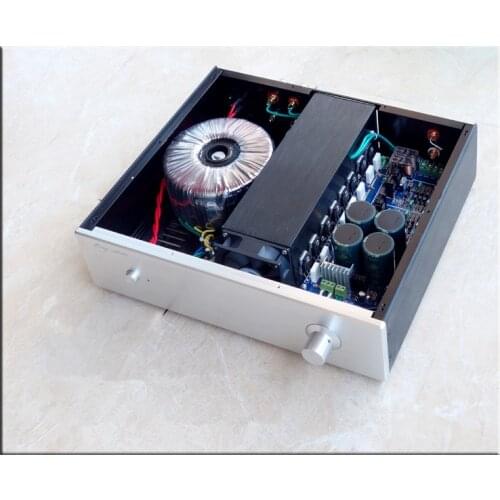 A4 AC220V NJW0281 0302 Fully Symmetrical Double Differential High Power HIFI Amplifier 250W+250W Stereo AMP