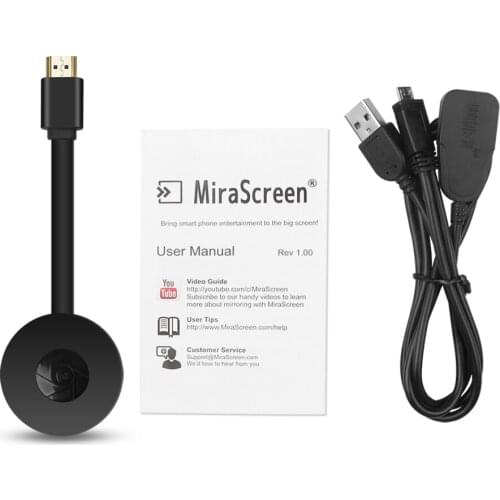 MiraScreen TV Stick Dongle miracast HDMI-compatible WiFi Display Receiver HD1080P wireless hdTV Android TV Projector
