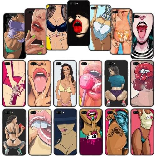 Hot Girl Secret Summer Soft Cover Case for Huawei Honor 8X 8A 9X 9A 10 Lite 20 Pro 20S X10 Max