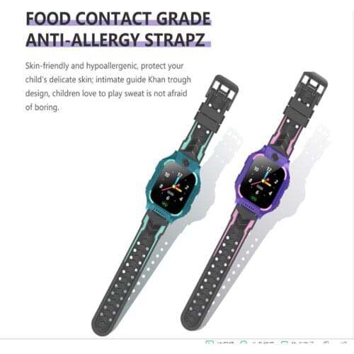 Hot selling GPS tracker watch E12 Smart Watches Boys Girls Childrens watch SOS