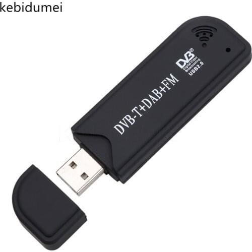 Kebidumei New TV stick USB 2.0 Software Radio DVB-T FC0012 SDR Digital TV Receiver Stick High Quality